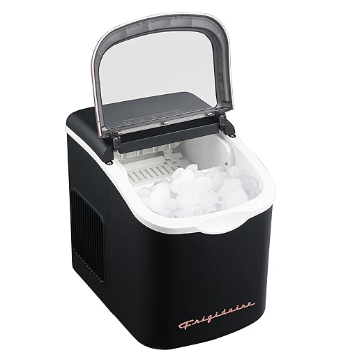 FRIGIDAIRE Retro Compact Ice Maker Machine, Bullet Ice, 26 lb per Day - Image 7