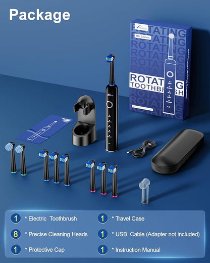 Rtauys Rotating Electric Toothbrush - Image 7