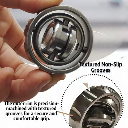 MagLev Fidget Spinner for Adults, CNC Stainless Steel Gyroscope - Image 4