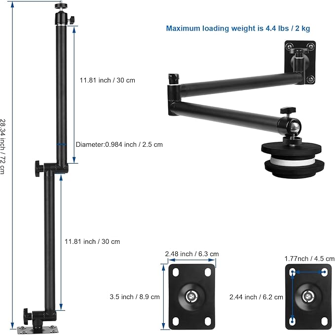 Mippko Articulating Camera Wall Mount - Image 5