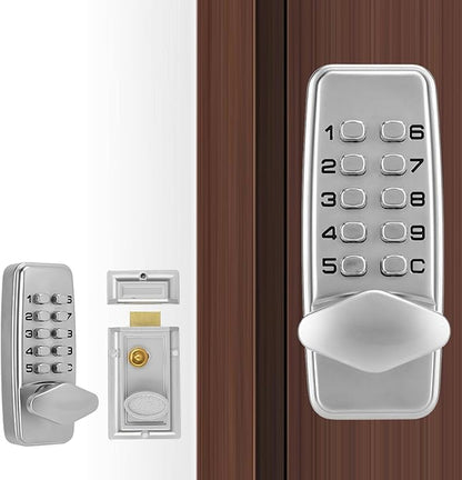 Keyless Entry Smart Door Lock, Deadbolt Digital Electronic Lock - Image 4