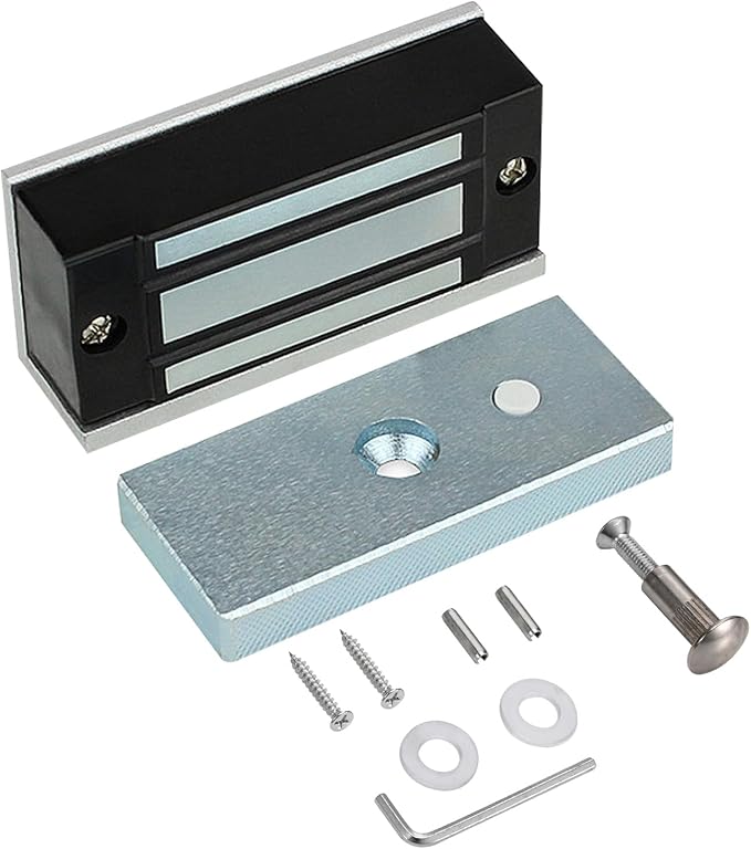 Electric Magnetic Lock 60KG 130LBS Holding Force Electromagnet Lock 12V Fail by NCLTHS