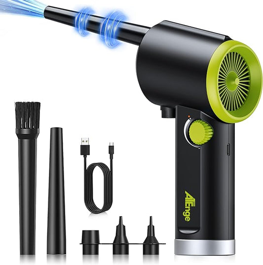 Compressed Air Duster, Electric Air Duster, Handheld Cordless Air Duster by ATEngeus