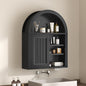 Arched Bathroom Wall Cabinet, 23.6 x 30.3'' Over The Toilet Cabinet by UPOSOJAWishesYouaNiceDay