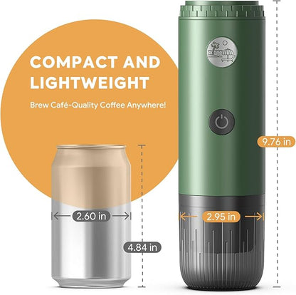 Portable Electric Espresso Machine, Travel Coffee Maker - Image 5
