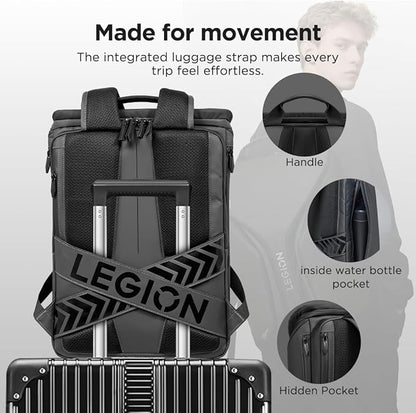 Lenovo Legion 16-inch Armored Gaming Backpack GB900, 20L Capacity, - Image 6