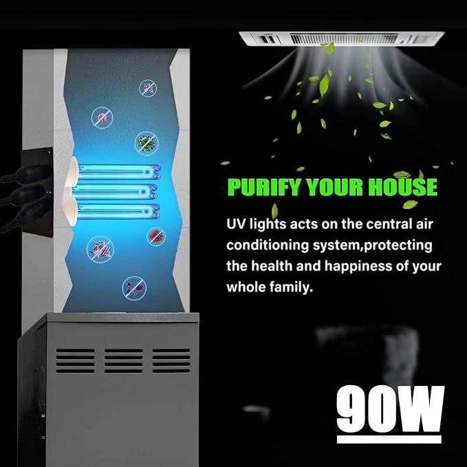 UV Light for AC System, UV-C lamp for Whole House, Germicidal Duct Uv Light - Image 3