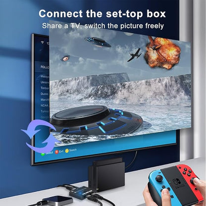 HDMI 2.1 Bi-Directional Switch Ultra HD 8K HDMI Switcher 2 in 1 Out/ 1 in 2 Out - Image 9