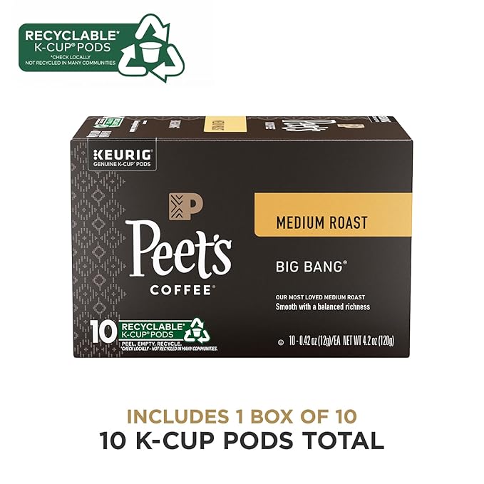 Peet's Coffee, Medium Roast Keurig K-Cup Pods - Image 2