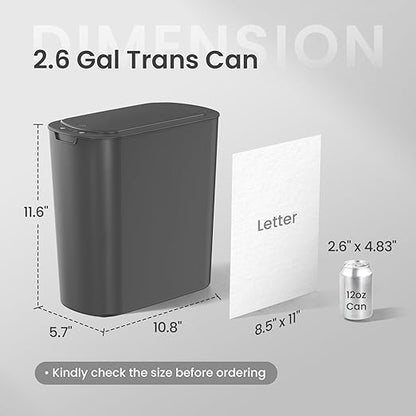 Cesun Automatic Motion Sensor Bathroom Trash Can - Image 2