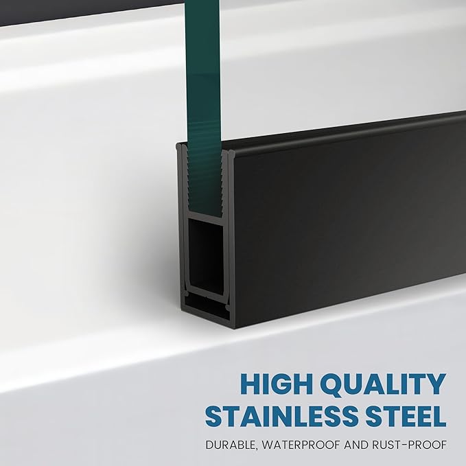 Bathroom Shower Glass Door 24 * 62" - Image 5