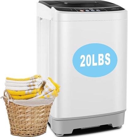 20Lbs Portable Washing Machine Nictemaw Portable Washer, 2.8 Cu.ft Washer and by Nictemaw