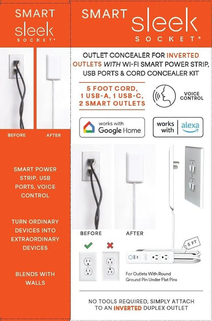 Smart Sleek Socket: Universal Outlet Concealer - Image 7