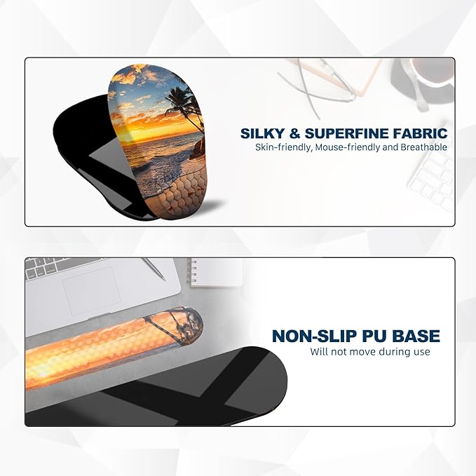 Ergonomic Mouse Pad and Keyboard Wrist Rest - Image 4