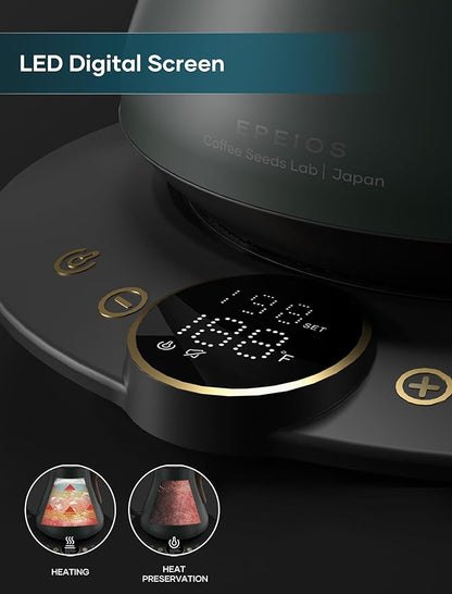 Gooseneck Electric Kettle with ±1℉ Temperature Control - Image 6
