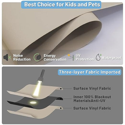 Motorized Blinds with Remote, Automatic Window Shades Work with - Image 3