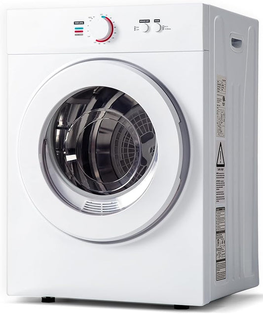 1.8 Cu.Ft Compact Dryer - 1020W Portable Clothes Dryer by Feelfunn