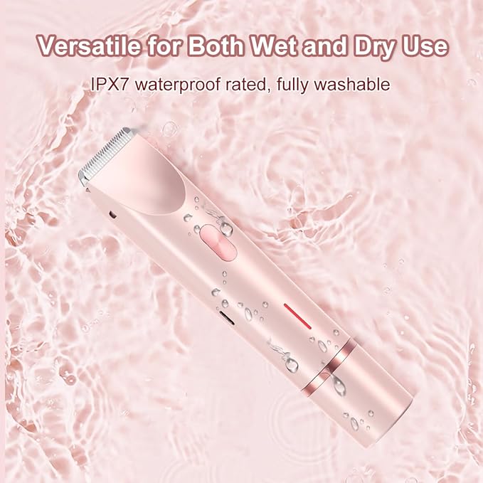 Bikini Trimmer for Women 2 in 1 Dual Head - Image 4