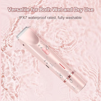 Bikini Trimmer for Women 2 in 1 Dual Head - Image 4