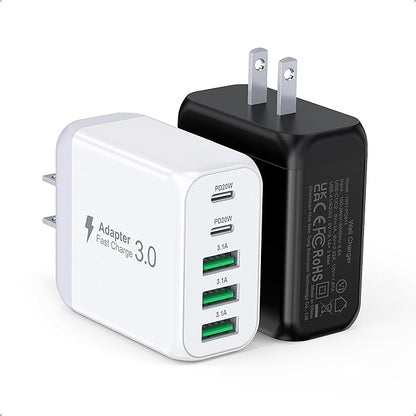 60W USB C Wall Charger Block, Galaxy S24/S23 by CSODINCE