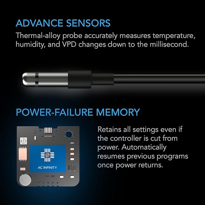 AC Infinity Controller 69 PRO, Smart Environmental Controller - Image 5
