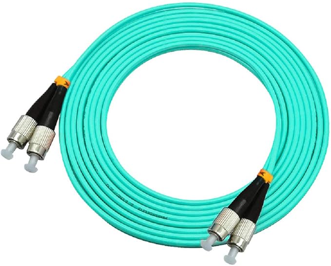 Jeirdus 20Meters 65ft Duplex 50/125 10G OM3 Multi-Mode Fiber Optic Cable Jumper - Image 3