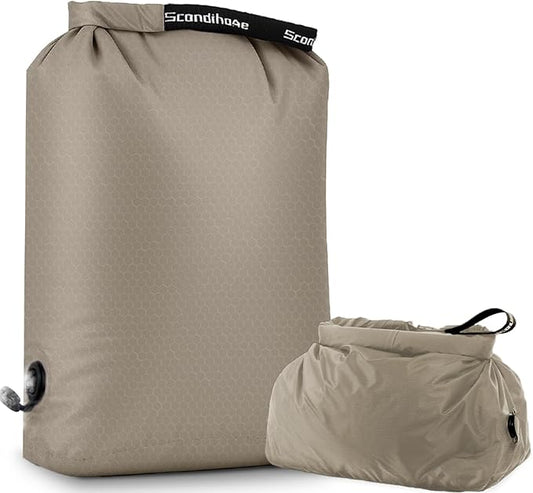 Travel Laundry Bag, Pump Free Vacuum Storage Bag Reusable Compression Dirty by Scandihome