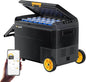 BougeRV 12 Volt Car Refrigerator, CRS 53 Quart Portable Fridge Freezer by BougeRV