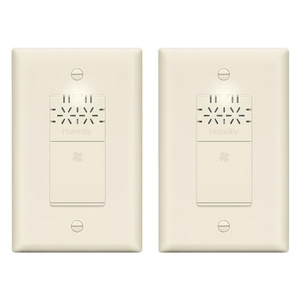 LIDER No Neutral Wire Required Humidity Sensor Switch, Automatic Humidity by LIDER