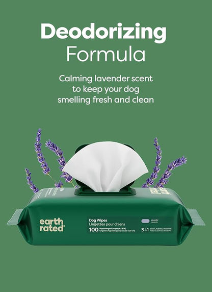 Earth Rated Dog Wipes, Hypoallergenic, Cleaning and Hydrating, - Image 6