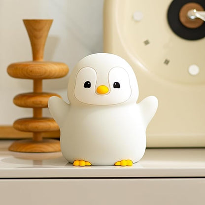 ATSUI Happy Penguin Night Light, LED Squishy Novelty Animal Lamp, Food Grade by ATSUINIGHTLIGHT