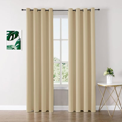 ChrisDowa Blackout Curtains 120 inches Long by ChrisDowa