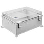 Co. ABS 11.81" x 15.7" x 6.7" Waterproof IP67 Hinged Electronics Box by DJCSupplyCompany