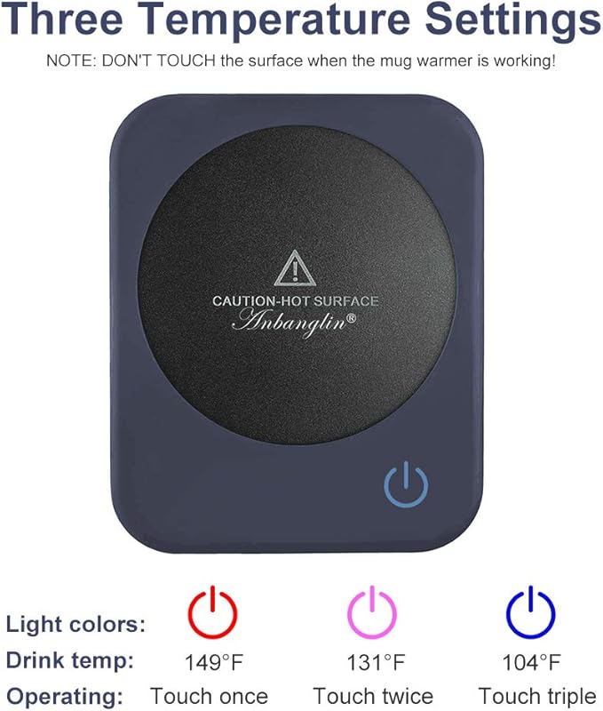AnbanglinCoffee Mug Warmer, Smart Cup Warmer - Image 5