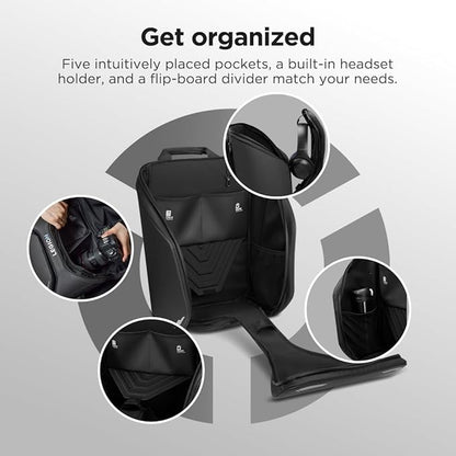 Lenovo Legion 16-inch Armored Gaming Backpack GB900, 20L Capacity, - Image 4