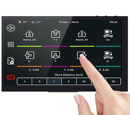 BIGTREETECH Upgrade PITFT50 V2.1 Graphic Smart Display DSI Interface 5 inch LCD by BIGTREETECH