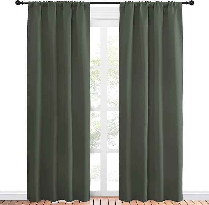 NICETOWN Bedroom Curtains Blackout Draperies - Image 2