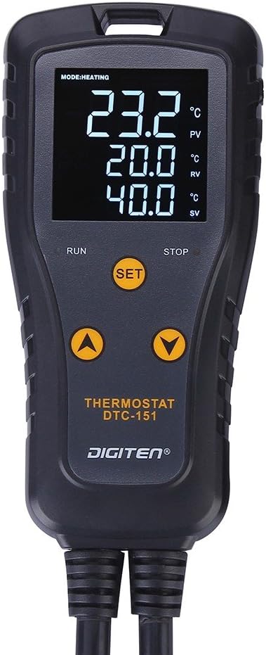 DIGITEN 110V 15A Temperature Controller DTC151 Plug in Thermostat Outlet - Image 2