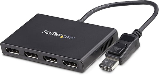 StarTech.com 4-Port DisplayPort 1.2 Splitter, DisplayPort to 4x DP by StarTech