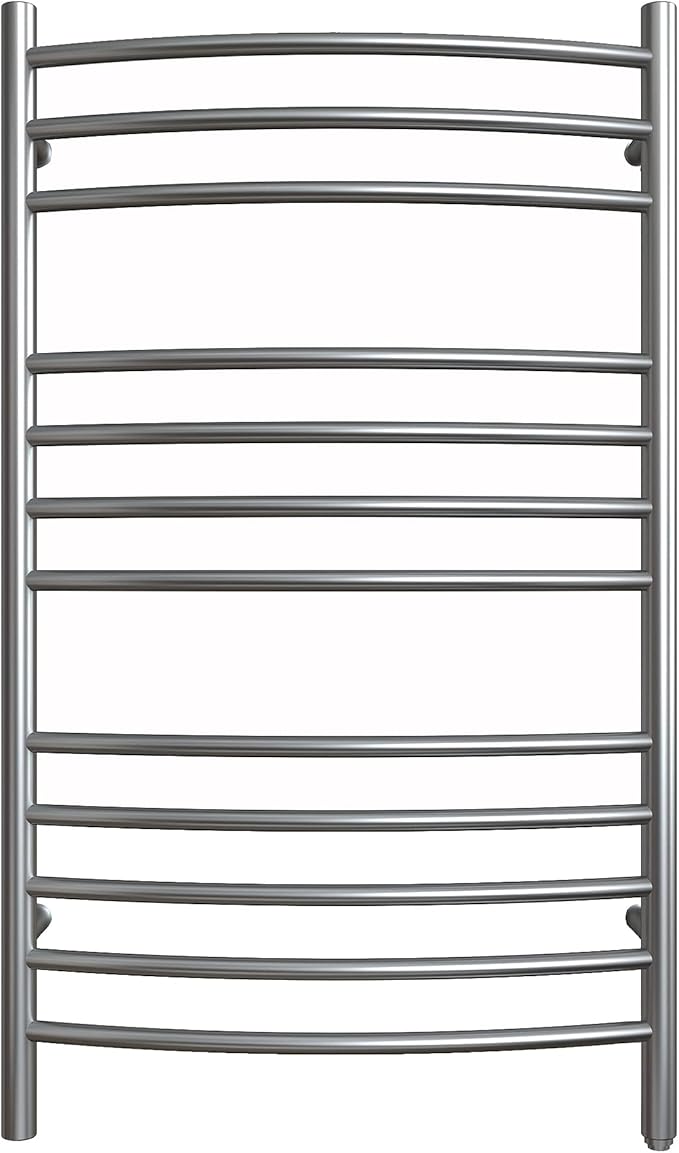 HEATGENE Towel Warmer Gun Grey, Electric Hot Towel Rails, Wall-Mounted Large 12 by HEATGENE