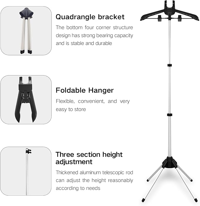 Garment Steamer Hanger Stand & Ironing Glove - Image 3