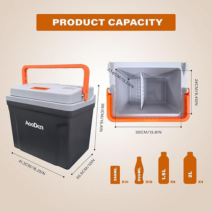 Upgrade 27 Quart Electric Car Cooler and Warmer - Image 3