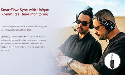 SYNCO XTALK XMax2 Wireless Intercom Headset System 2.4GHz 1640 feet 500 Meters - Image 8