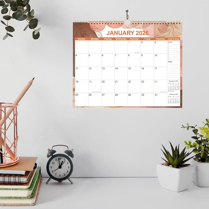 2026 Calendar - Calendar 2026 12 Month Planner from January 2026 to December - Image 6