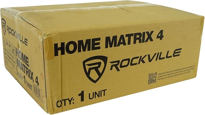 Rockville Home Matrix 4 600W Multi Room Receiver/Amplifier, Mic Inputs - Image 8