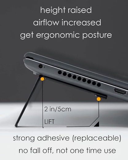 Aulumu G07 Pop Up Leg Stands Laptop, Super Portable Cooling Laptop Stand - Image 2