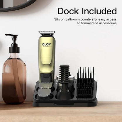 OLOV CYBER Beard Trimmer for Men, 17-in-1 Mens Grooming Kit - Image 7