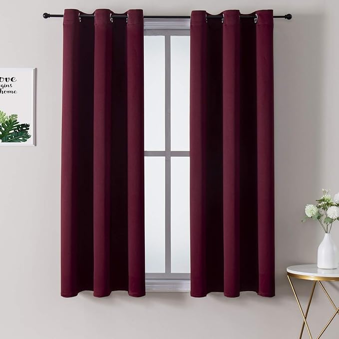 ChrisDowa Small Window Curtains 40 inches Long by ChrisDowa