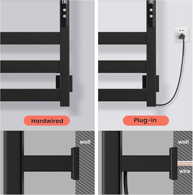 Towel Warmer, Stainless Steel Towel Warmer Rack - Image 7