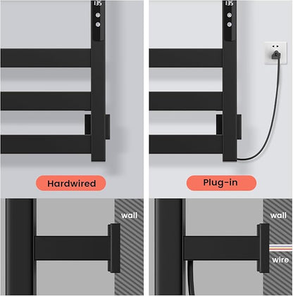 Towel Warmer, Stainless Steel Towel Warmer Rack - Image 7